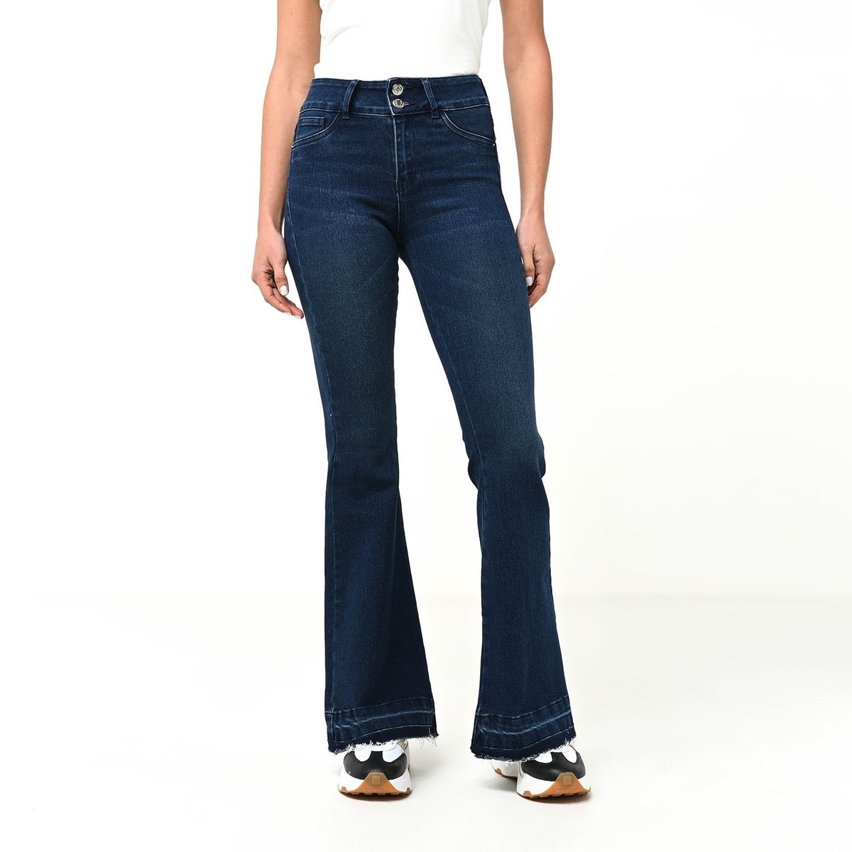 MOSSIMO - Jean Flare Mujer Tiro medio Mossimo