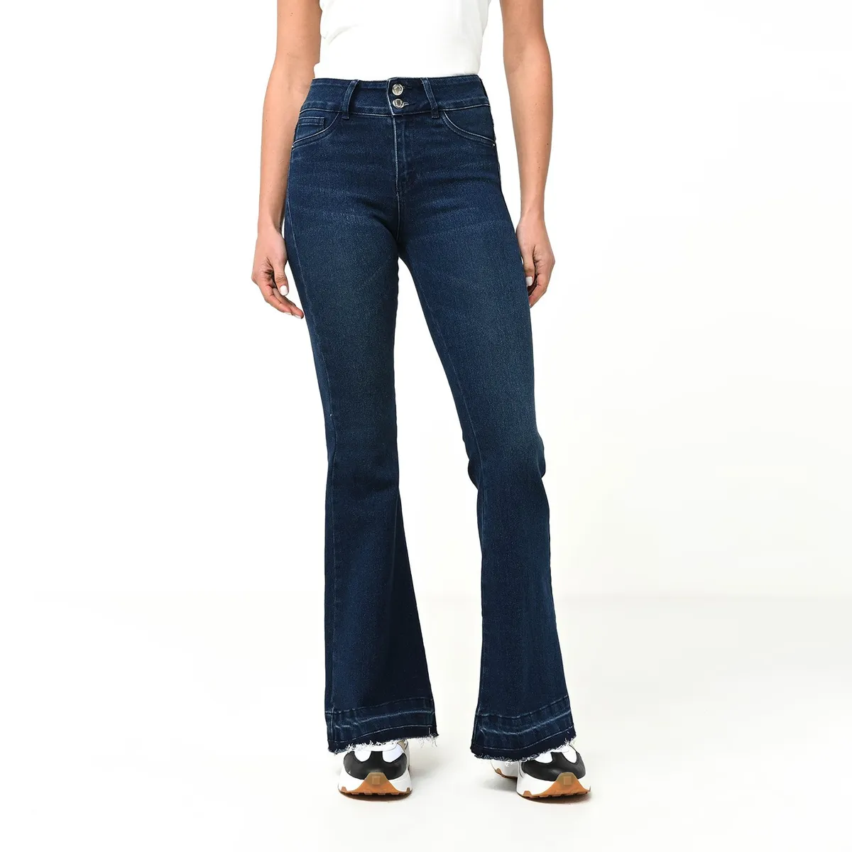 MOSSIMO - Jean Flare Mujer Tiro medio Mossimo