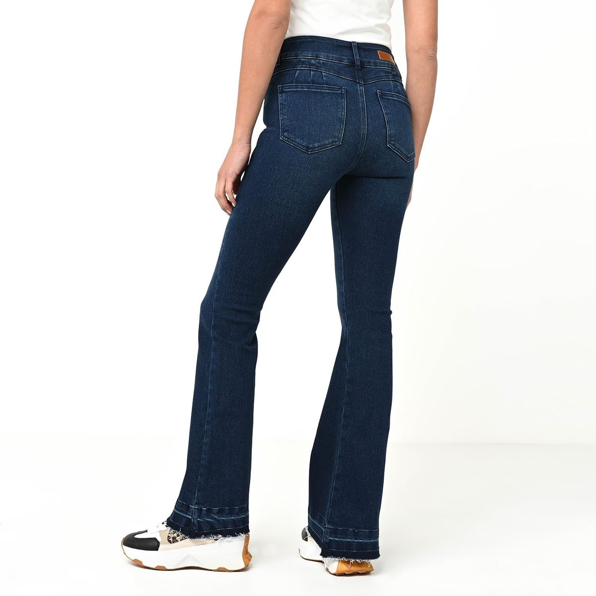 MOSSIMO - Jean Flare Mujer Tiro medio Mossimo