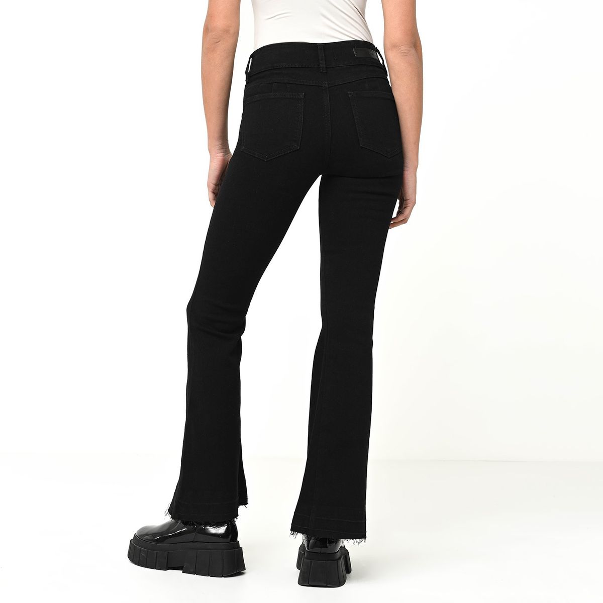 MOSSIMO - Jean Flare Mujer Tiro medio Mossimo