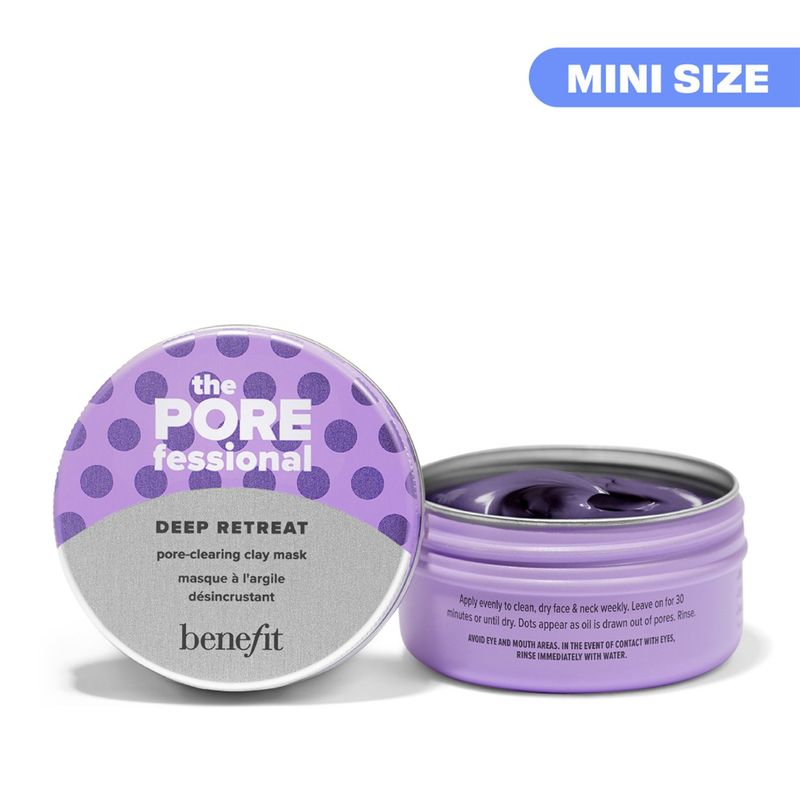BENEFIT - Mascarilla de arcilla para rostro Deep Retreat mini Benefit 30 ml 