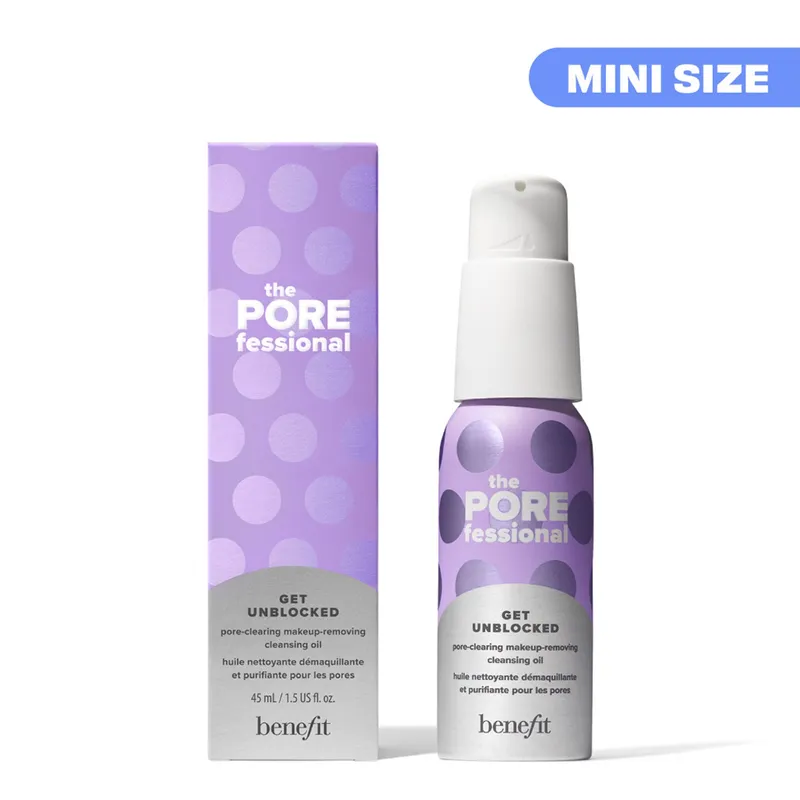 BENEFIT - Desmaquillante en Aceite Get Unblocked Mini Oil Cleanser Pore Care Benefit 45 ml