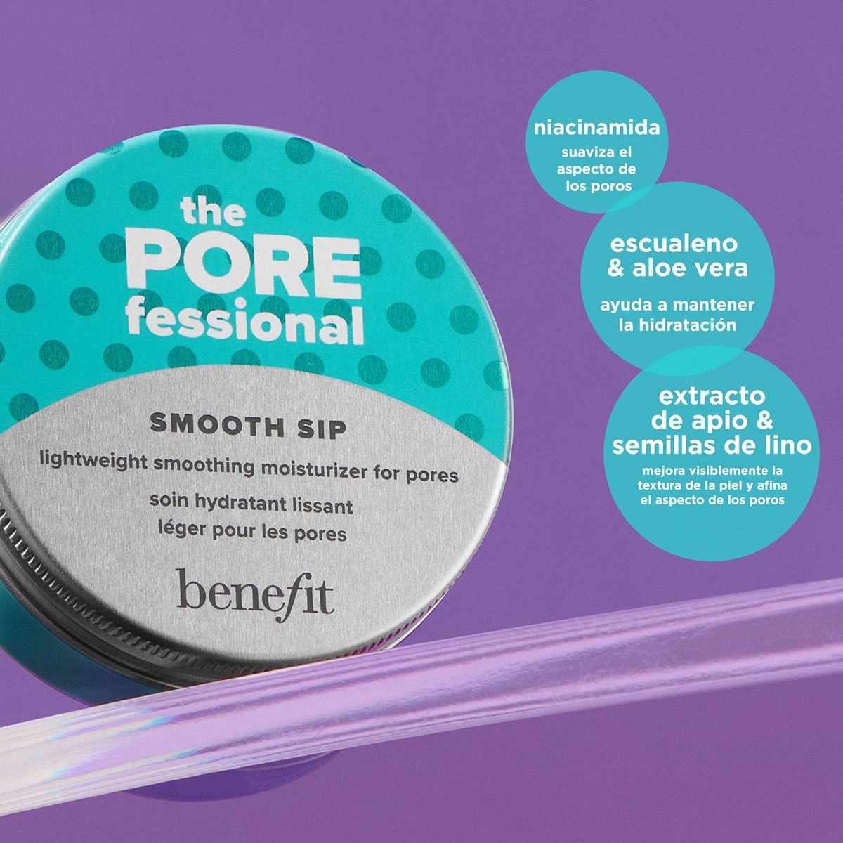 BENEFIT - Crema hidratante facial Smooth Sip Benefit 50 ml