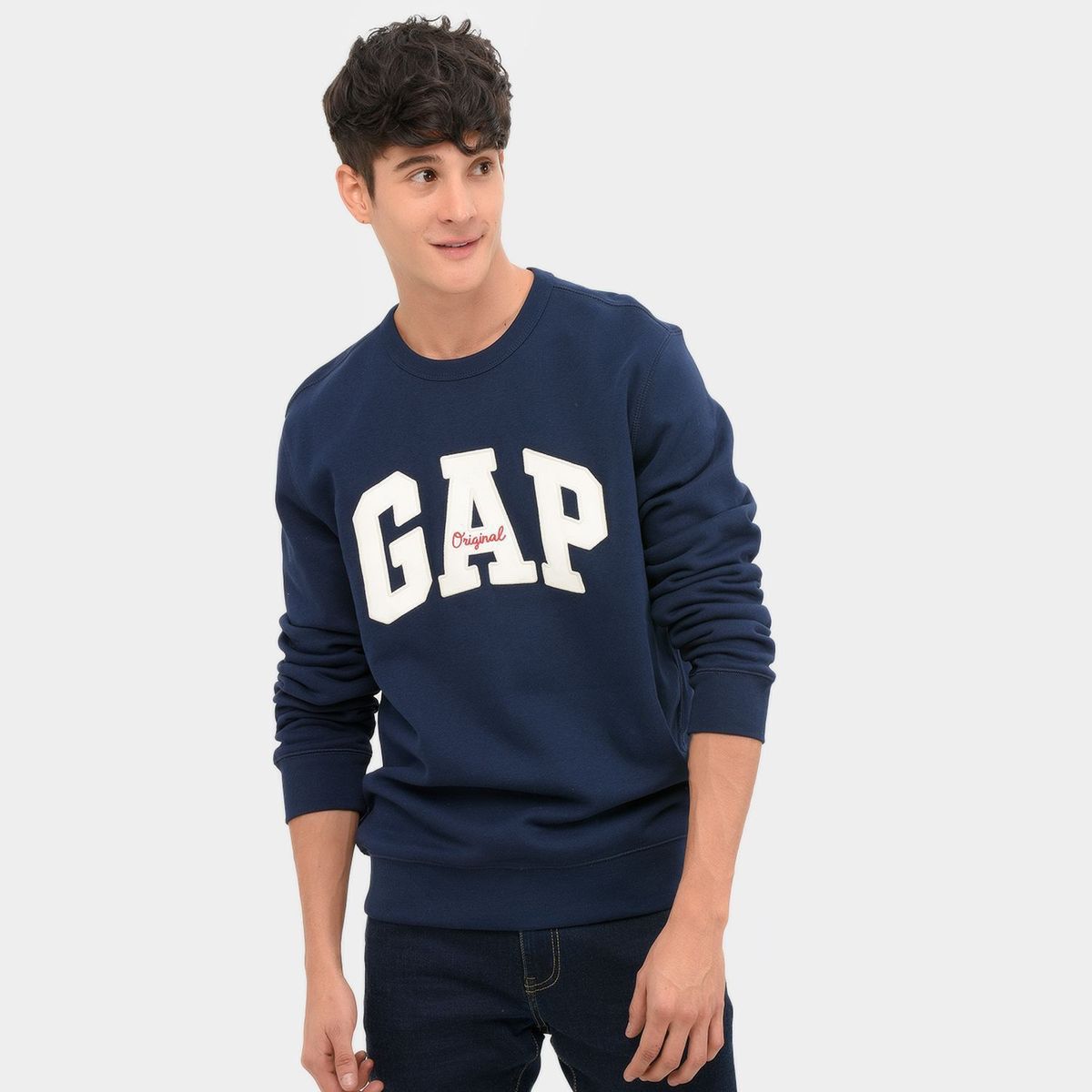 GAP - Buzo Hombre con Logo de Algodón Gap