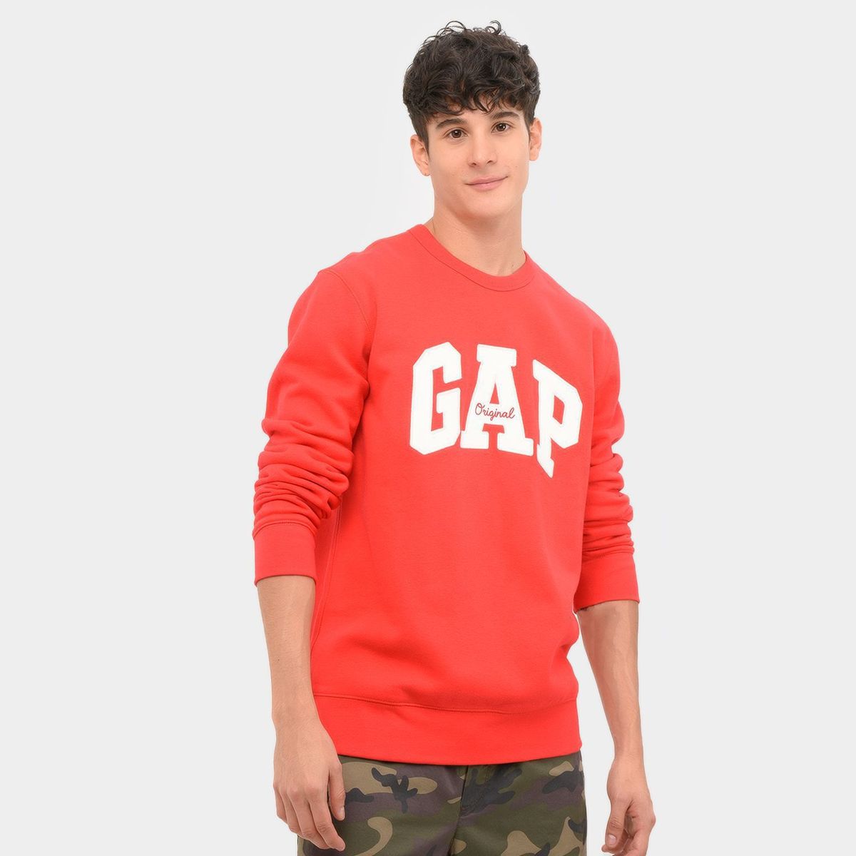 GAP - Buzo Hombre con Logo de Algodón Gap