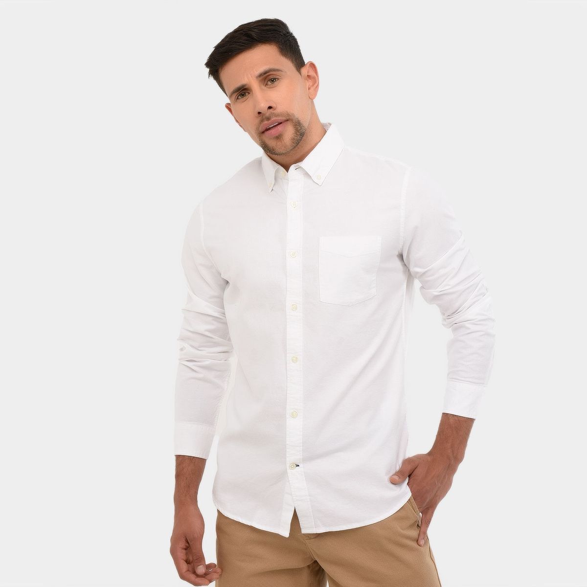 GAP - Camisa casual para Hombre Slim GAP
