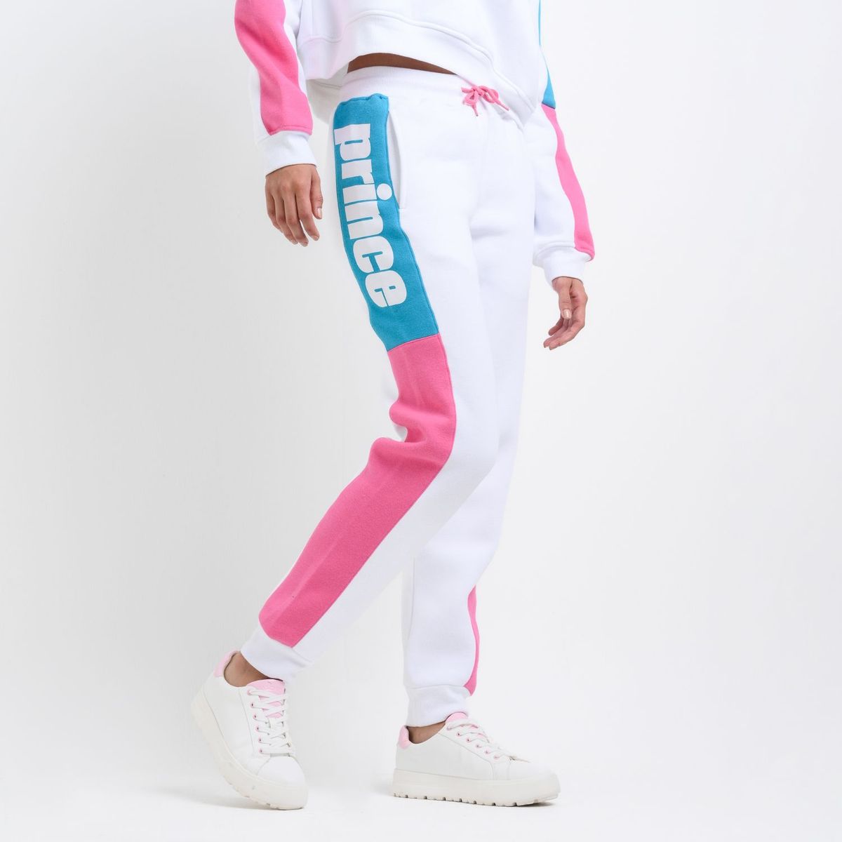 PRINCE - Jogger para Mujer Prince tiro Medio Prince para Mujer