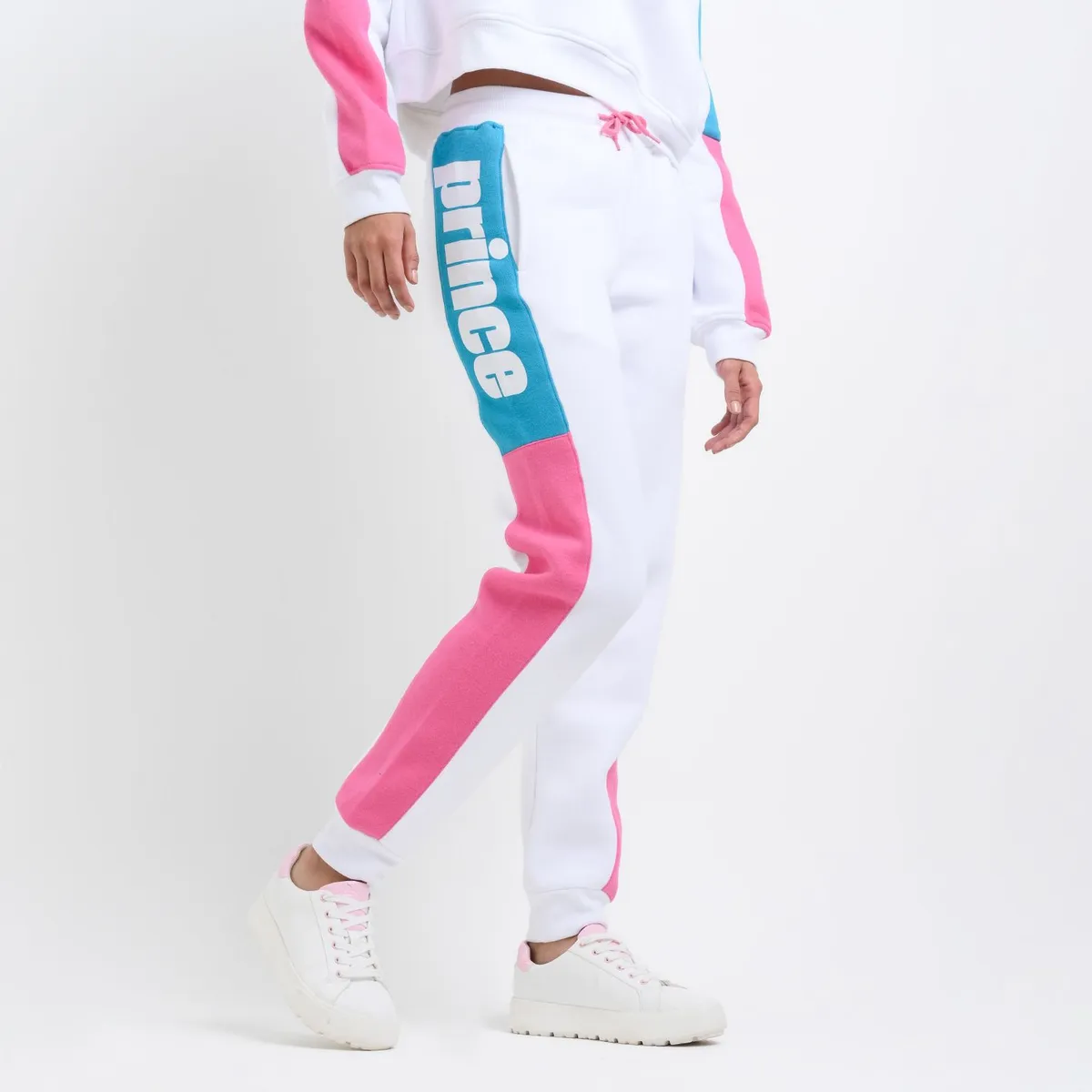 PRINCE - Jogger para Mujer Prince tiro Medio Prince para Mujer