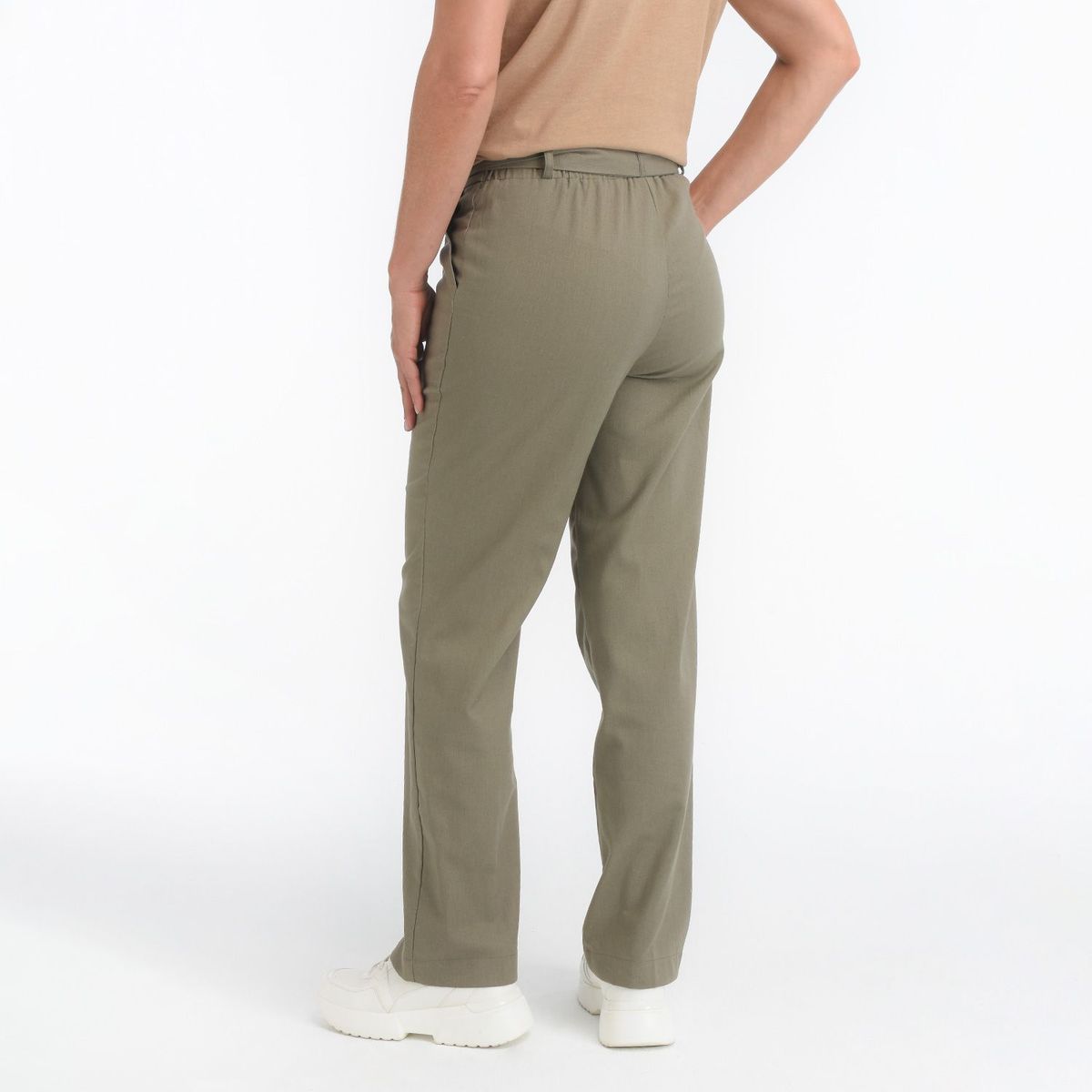 SOUTHLAND - Pantalón Recto para Mujer Tiro medio Southland