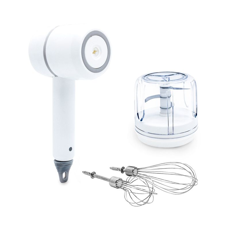 TEZZIO - Procesador Manual de Alimentos 2 en 1 Tezzio TH-00342