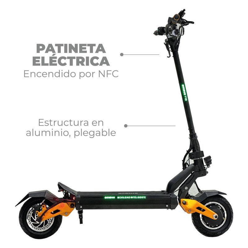  - Patineta Eléctrica Scooter Emove T10 70 Km/h