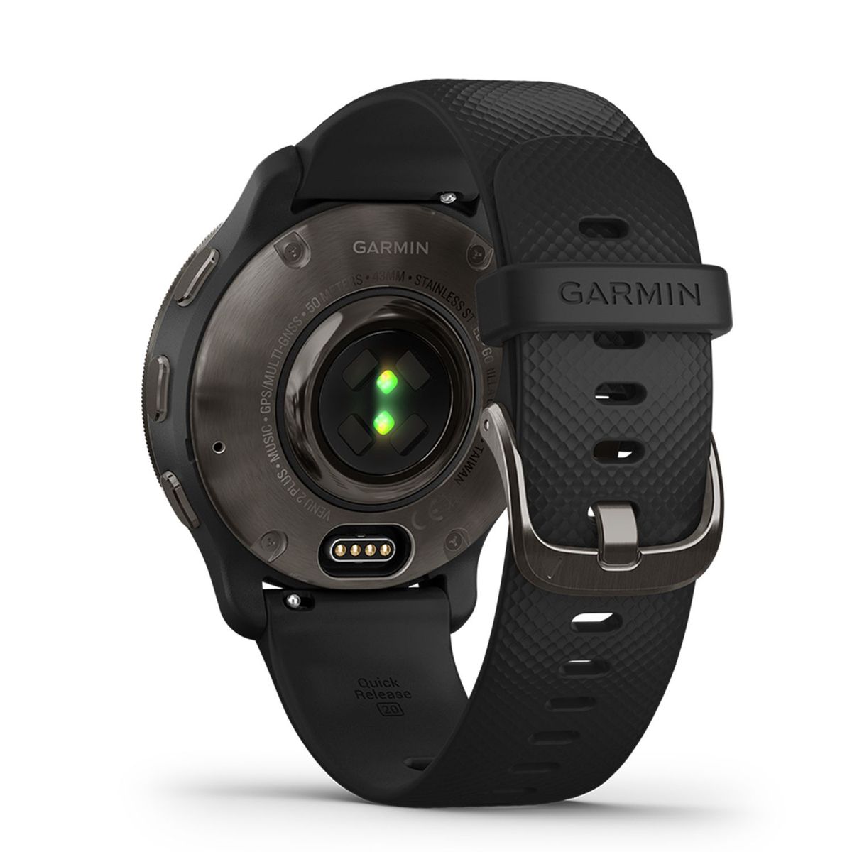 GARMIN - Smartwatch Garmin Venu 2 Plus Negro