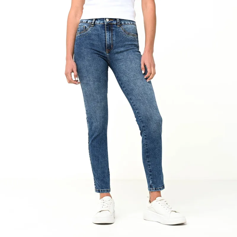 MOSSIMO - Jean Skinny Mujer Tiro medio Mossimo