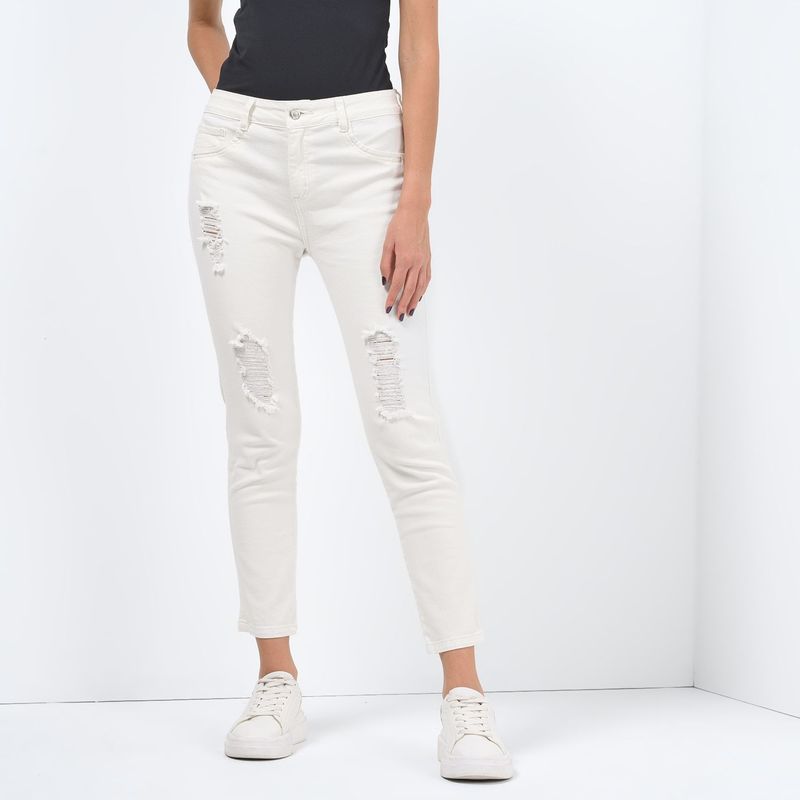 MOSSIMO - Jean Skinny Tiro alto de Algodón para Mujer Mossimo