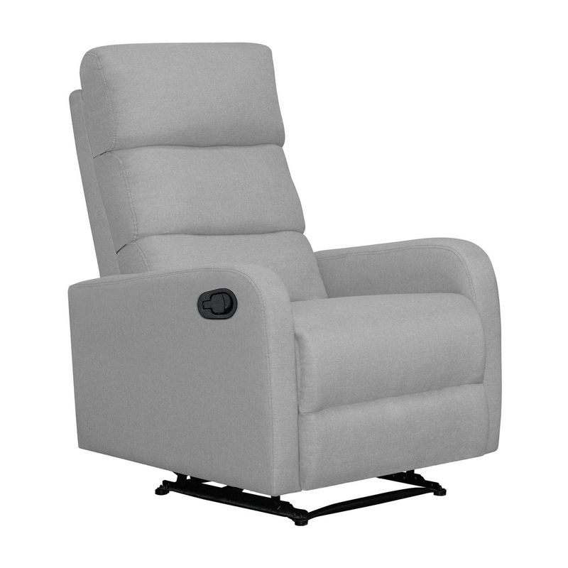 MICA - Silla reclinable Pekin 1 puesto Microfibra - Mueble