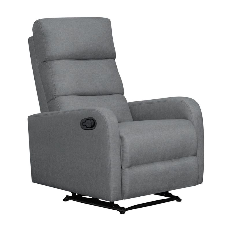 MICA - Silla reclinable Pekin 1 puesto Microfibra - Mueble