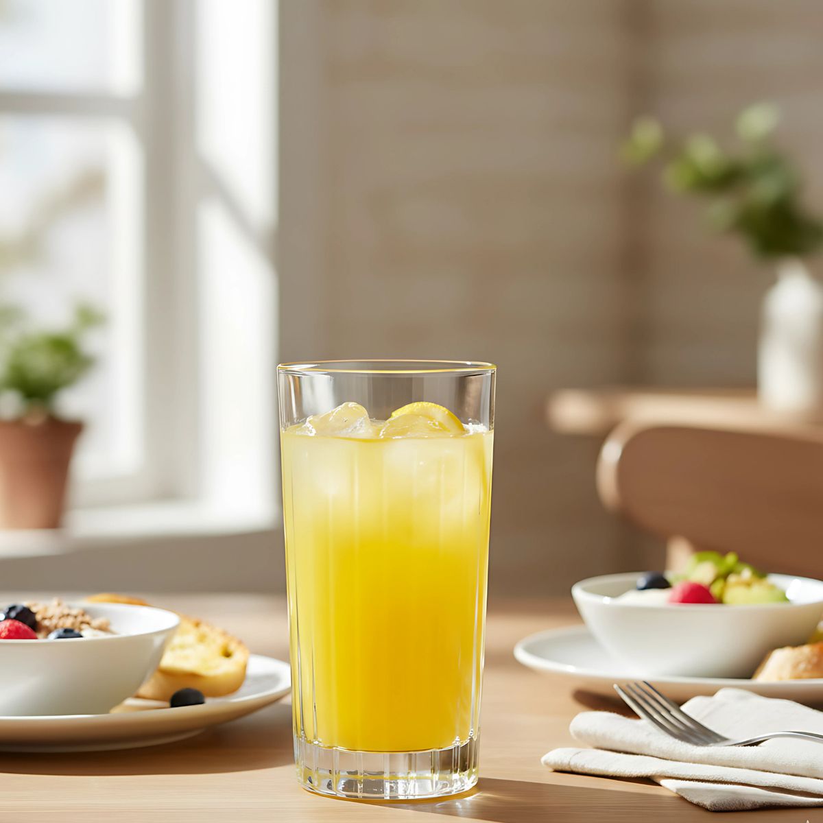 RCR - Vaso de cristal largo RCR: 440 ml 6 piezas