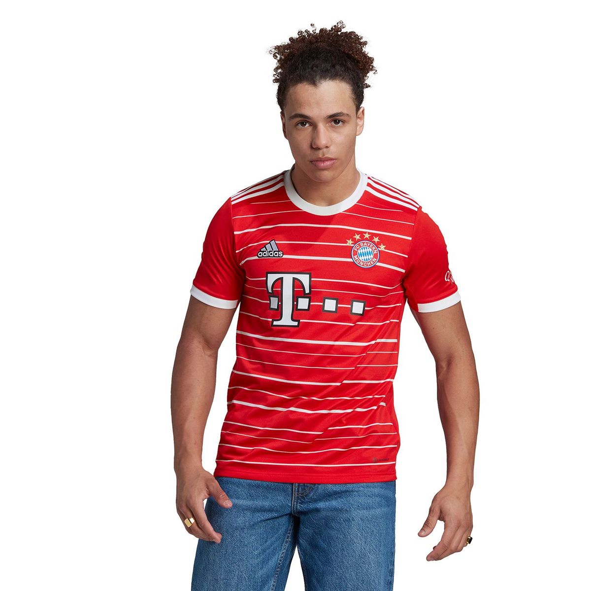 ADIDAS - Camiseta de Fútbol FC Bayern de Local 2023 Adidas Hombre