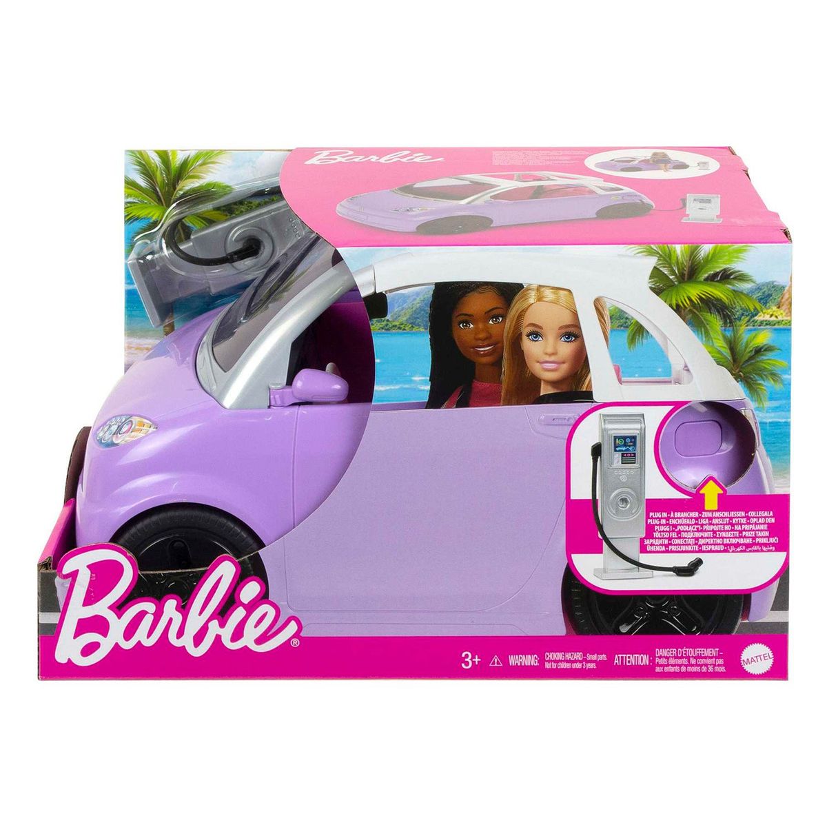 BARBIE - Carro de Barbie: Carro eléctrico. No incluye muñeca