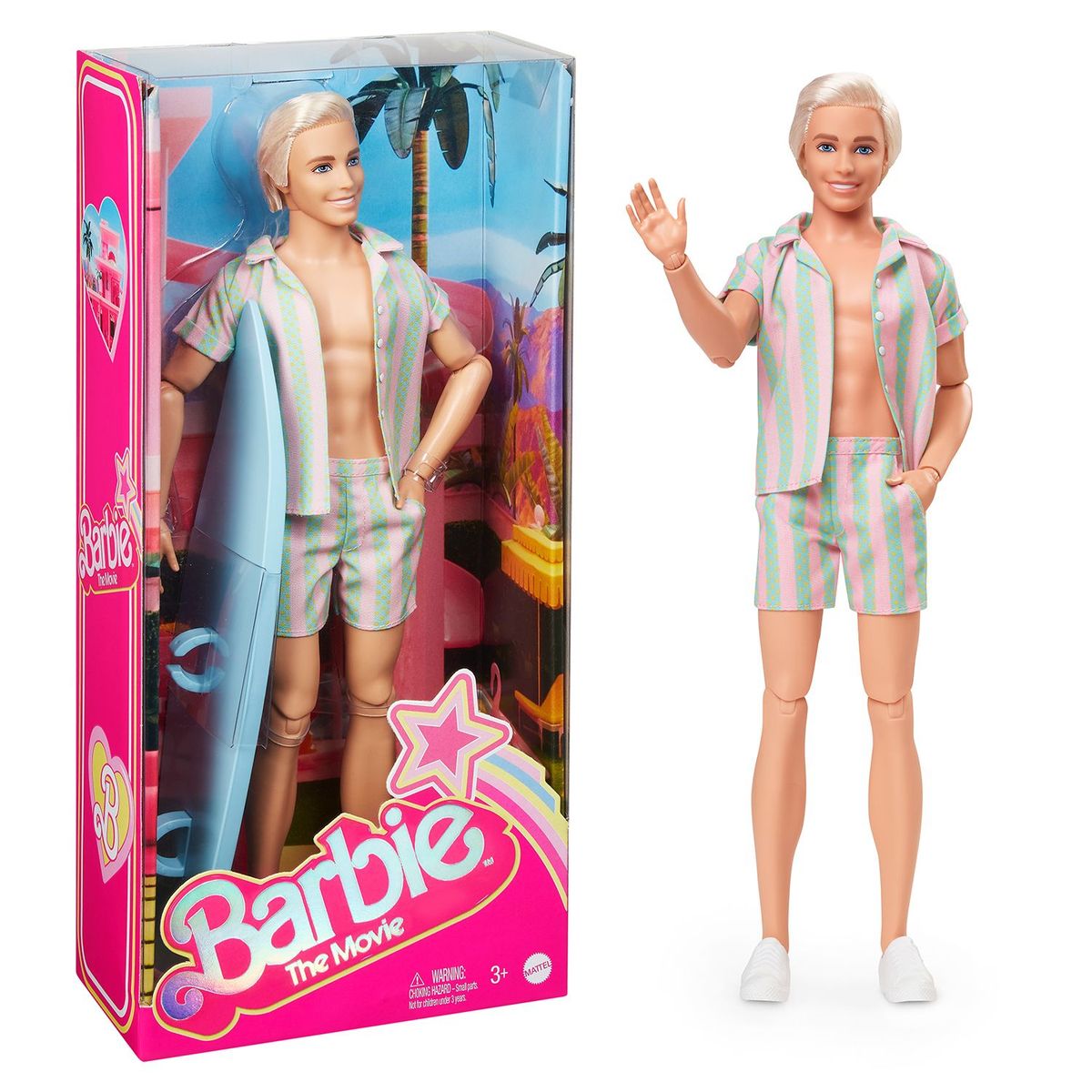 BARBIE - Ken Movie Pink a la playa