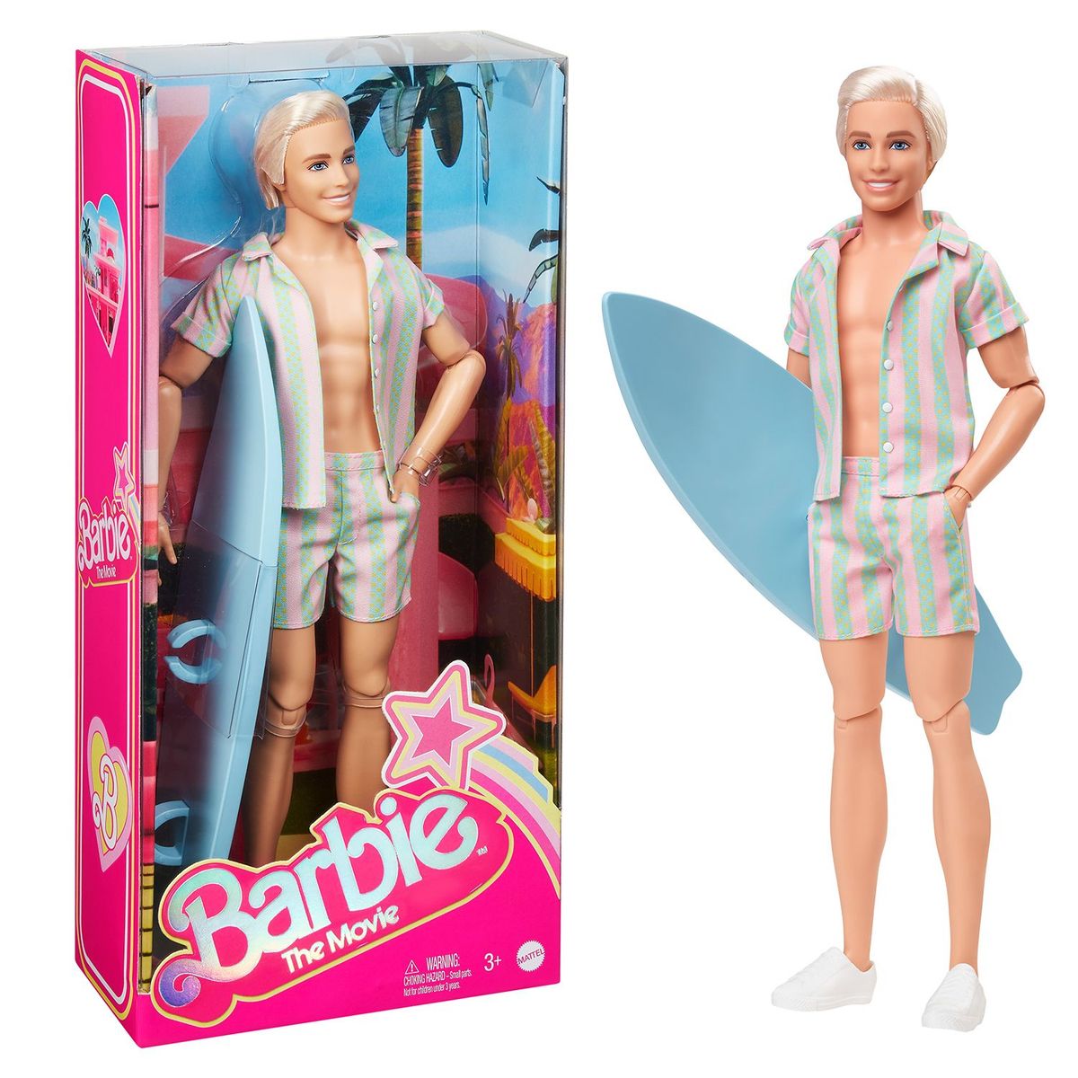 BARBIE - Ken Movie Pink a la playa