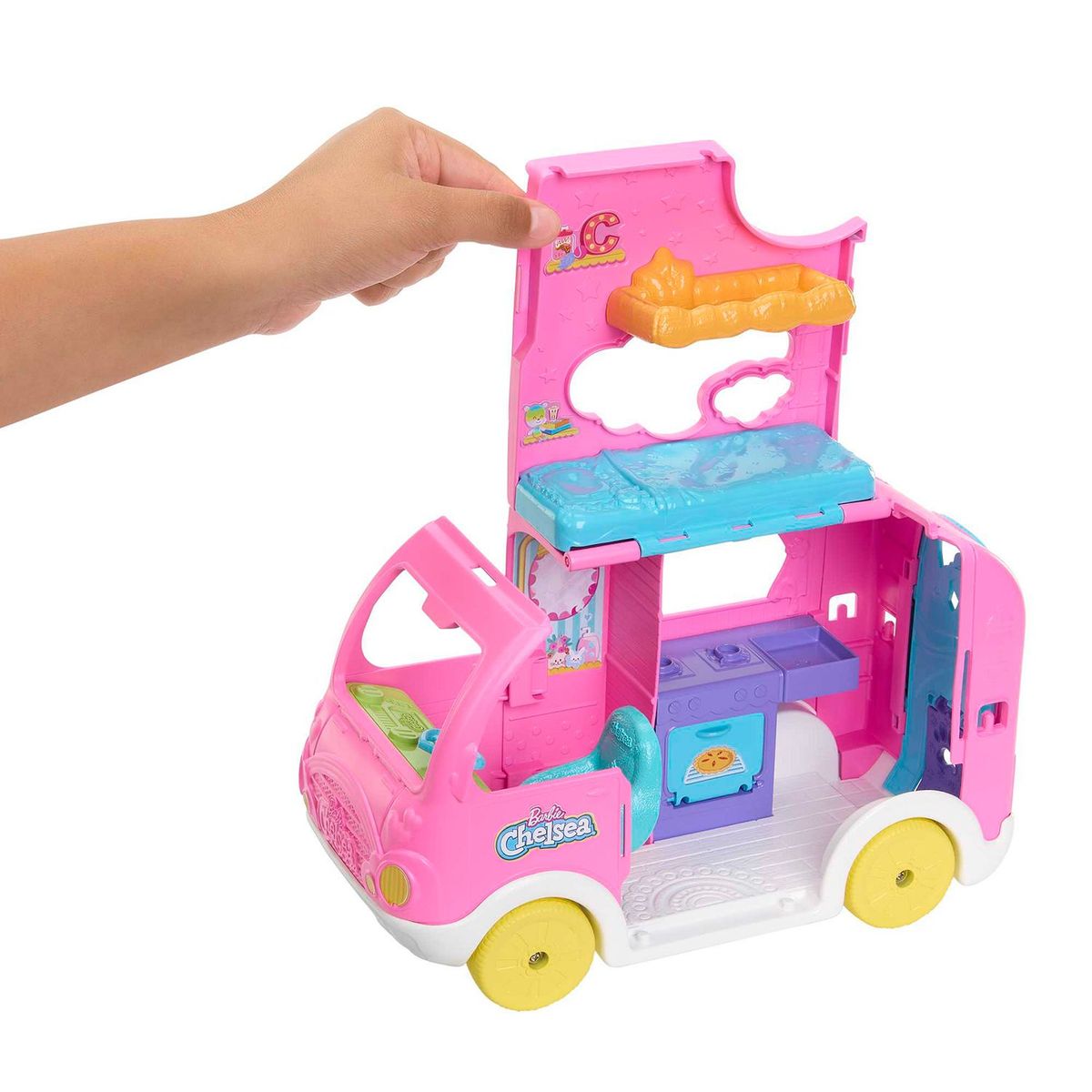 BARBIE - Carro de Barbie: Chelsea camper