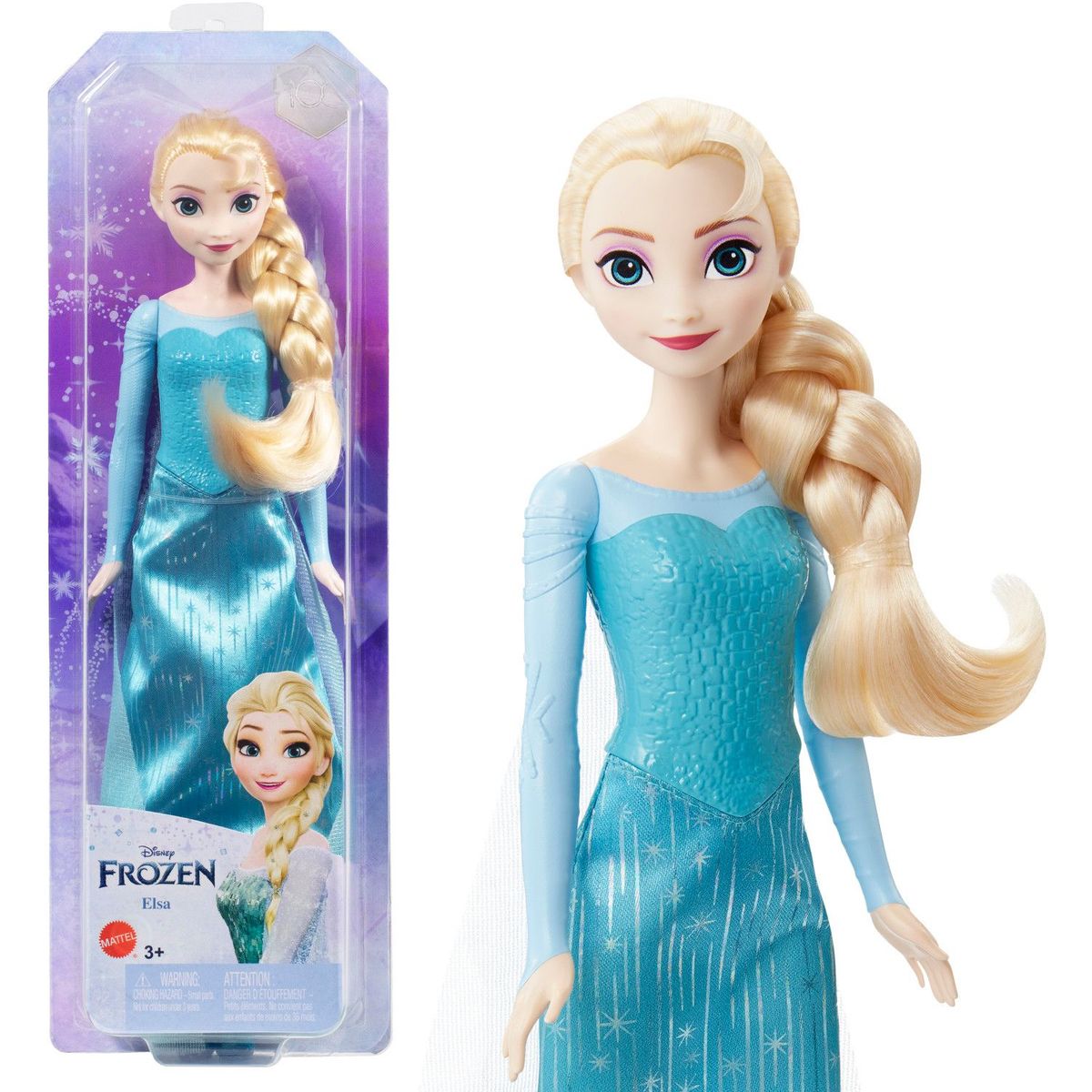 DISNEY - Disney Frozen muñeca Reina Elsa Película I