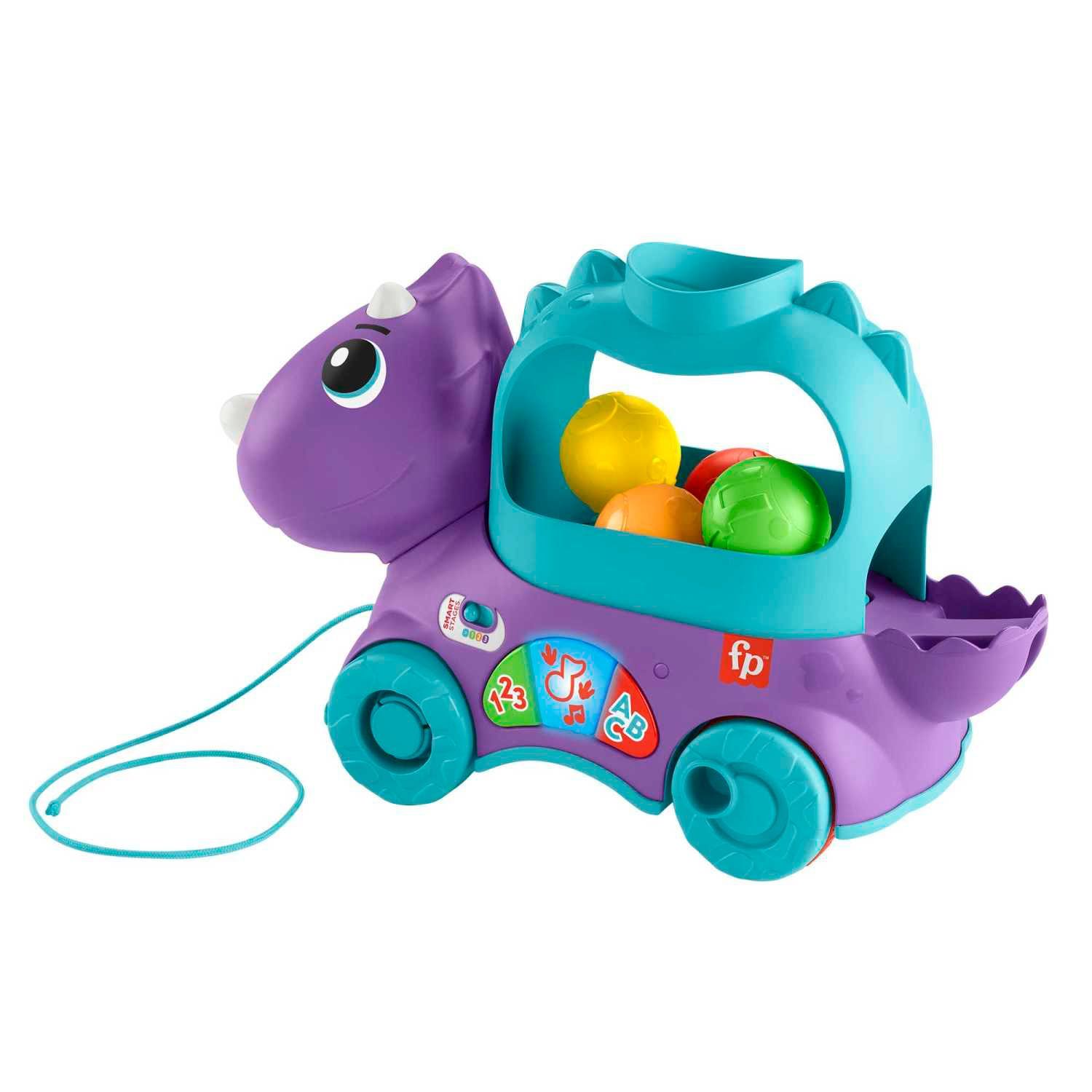 Fisher-Price Juguete para Bebés Dino Pelotitas Divertidas FISHER