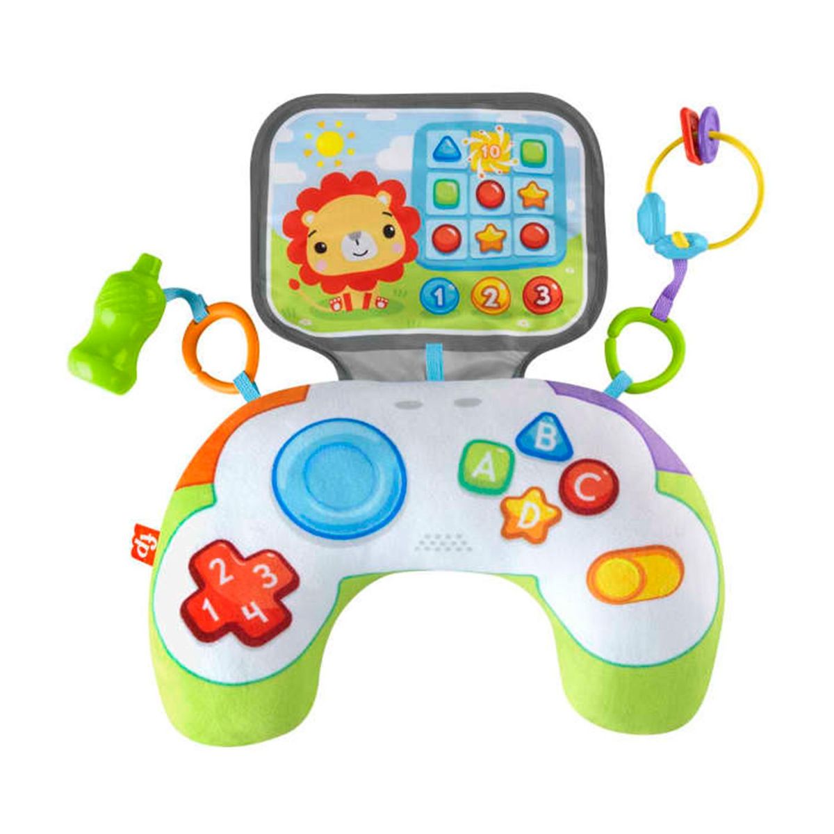 FISHER PRICE - Fisher-Price Juguete para Bebés Cojín Media Luna Videojuego