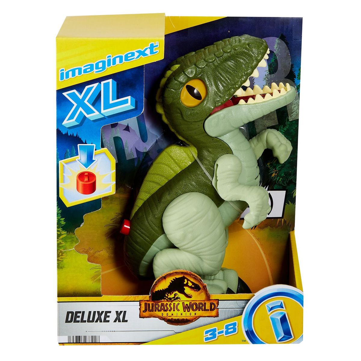FISHER PRICE - Fisher-Price: Dinosuario Jurassic World