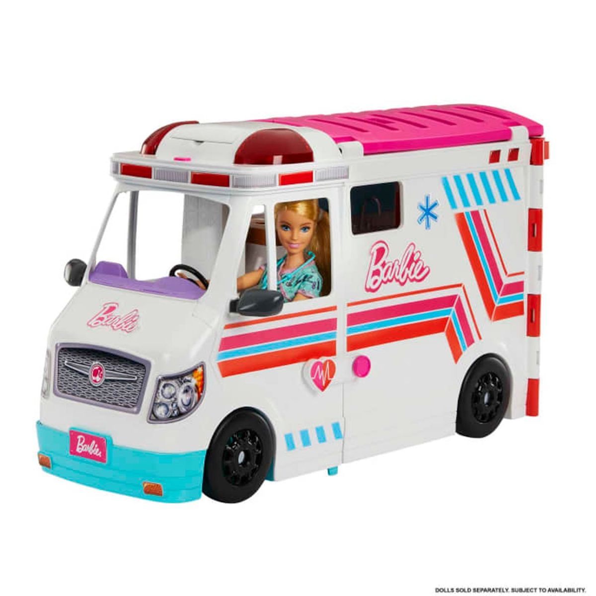 BARBIE - Carro de Barbie: Ambulancia