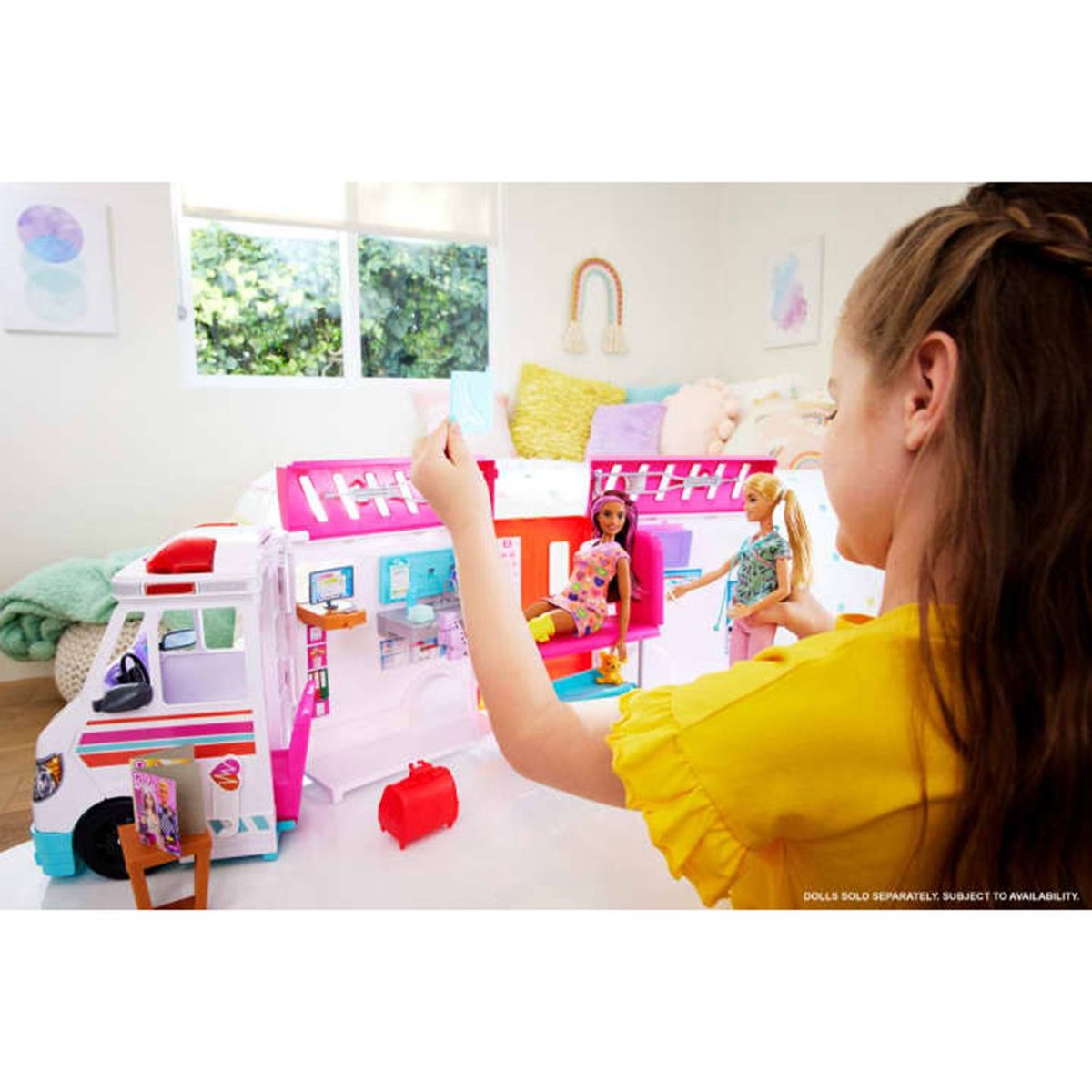 BARBIE - Carro de Barbie: Ambulancia