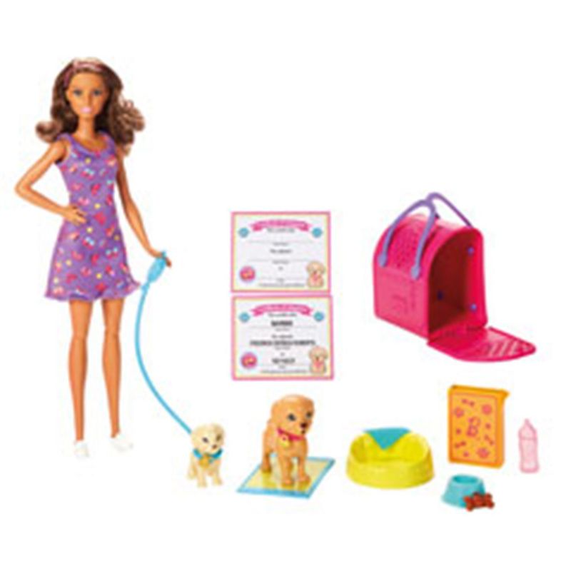 BARBIE - Muñeca Barbie: Adoptado un cachorrito