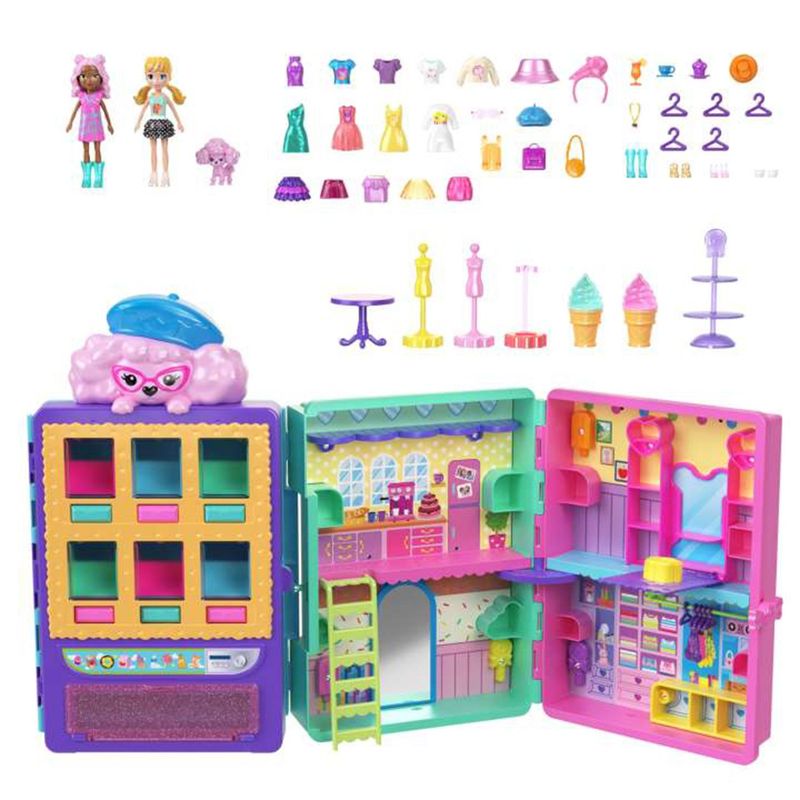 Polly Pocket Set de Juego Servicio de Modas Dulces POLLY POCKET