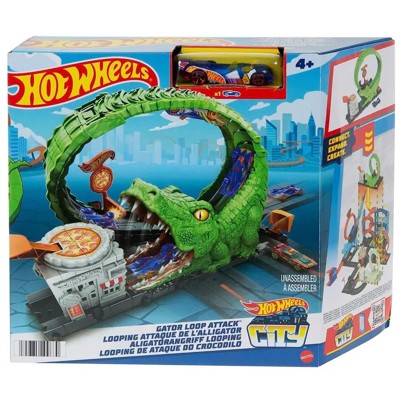 Autolavado Pista Hot Wheels Ballena Toy Disney Cars Pixar Glow