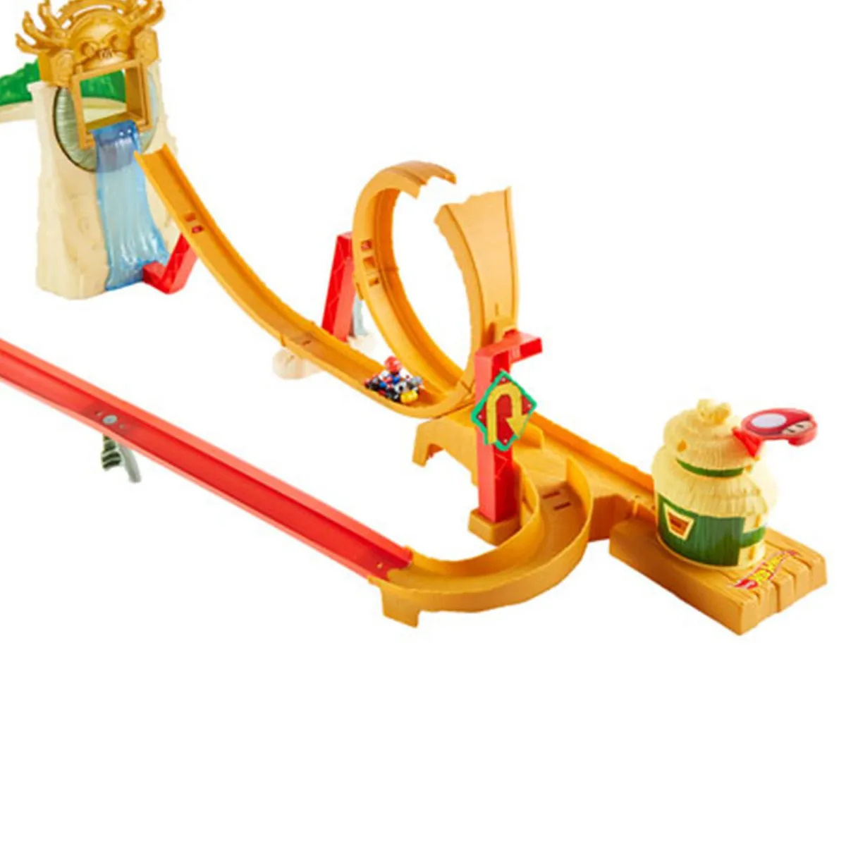 HOT WHEELS - Hot Wheels Mario Kart Pista de carros Carrera en la Selva