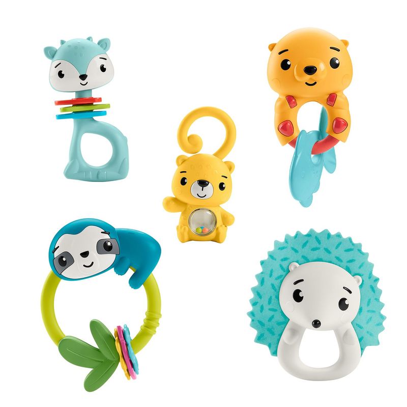 FISHER PRICE - Fisher-Price: Sonajeros y mordedores para bebés. Producto Aleatorio