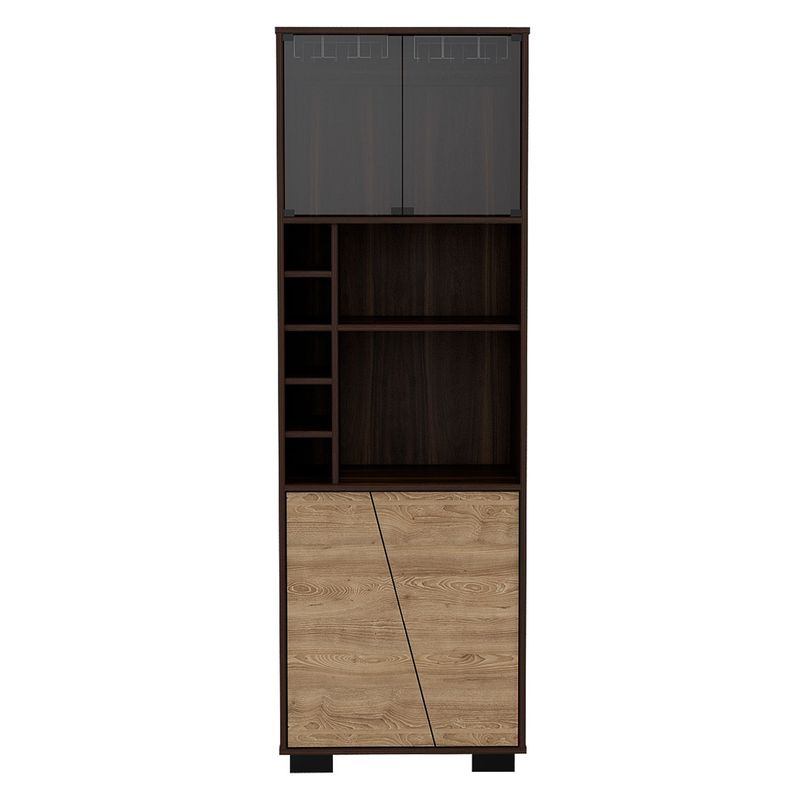 RTA MUEBLES - Bar Alto Fraktal Habano+Miel