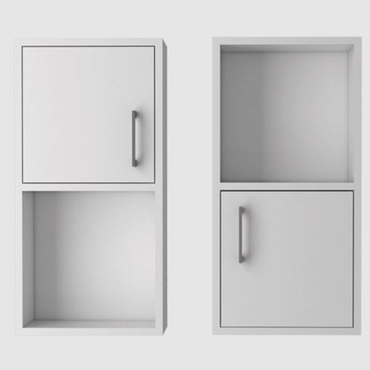 RTA MUEBLES - Mueble de Baño Moderno en Aglomerado MDP  60 x 30 x 16 cm RTA Design  - Mueble