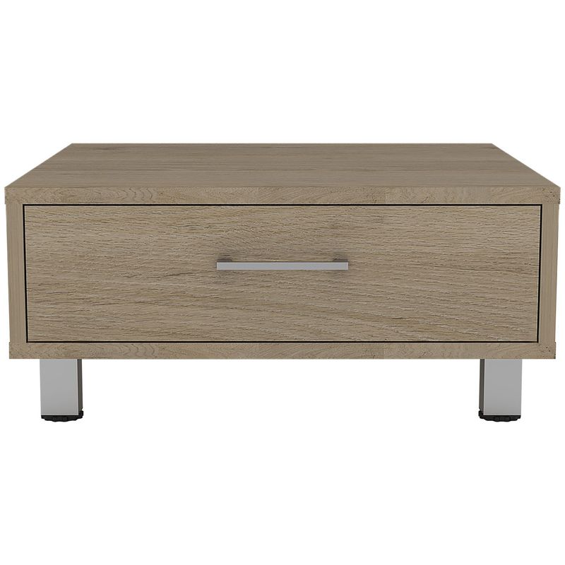 RTA MUEBLES - Mesa de Centro Moderna Rectangular  en Melamina  60 x 26 x 60 cm RTA Design  - Mueble
