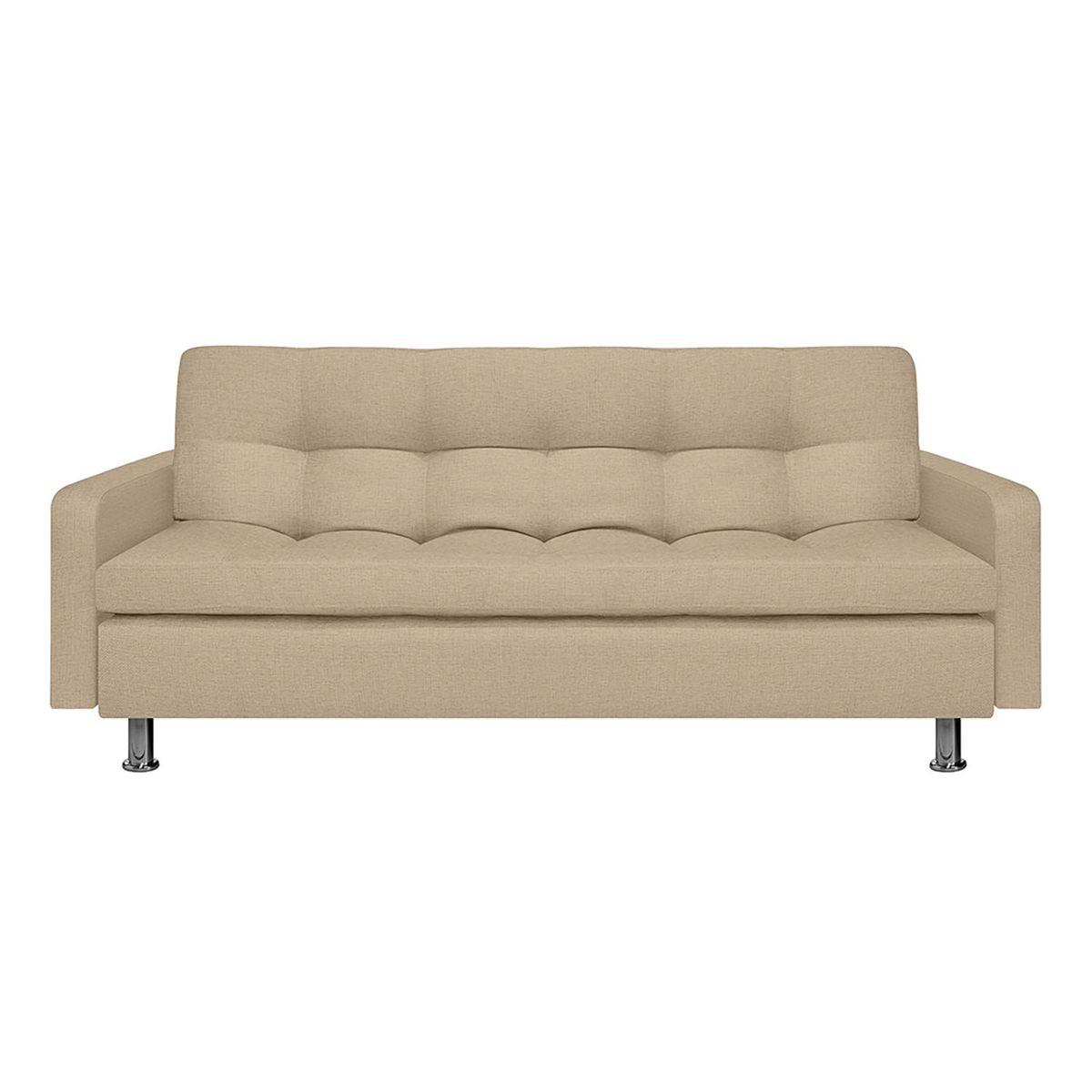 PULLMAN - Sofá Cama Moderno en Tela 3 Puestos Sophie 205 x 80 x 53 cm Amoblando