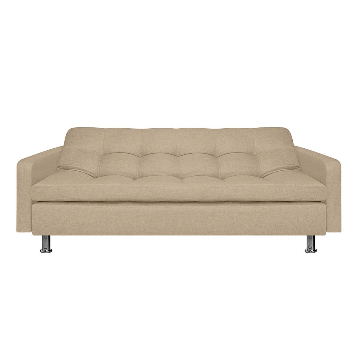 PULLMAN - Sofá Cama Moderno en Tela 3 Puestos Sophie 205 x 80 x 53 cm Amoblando