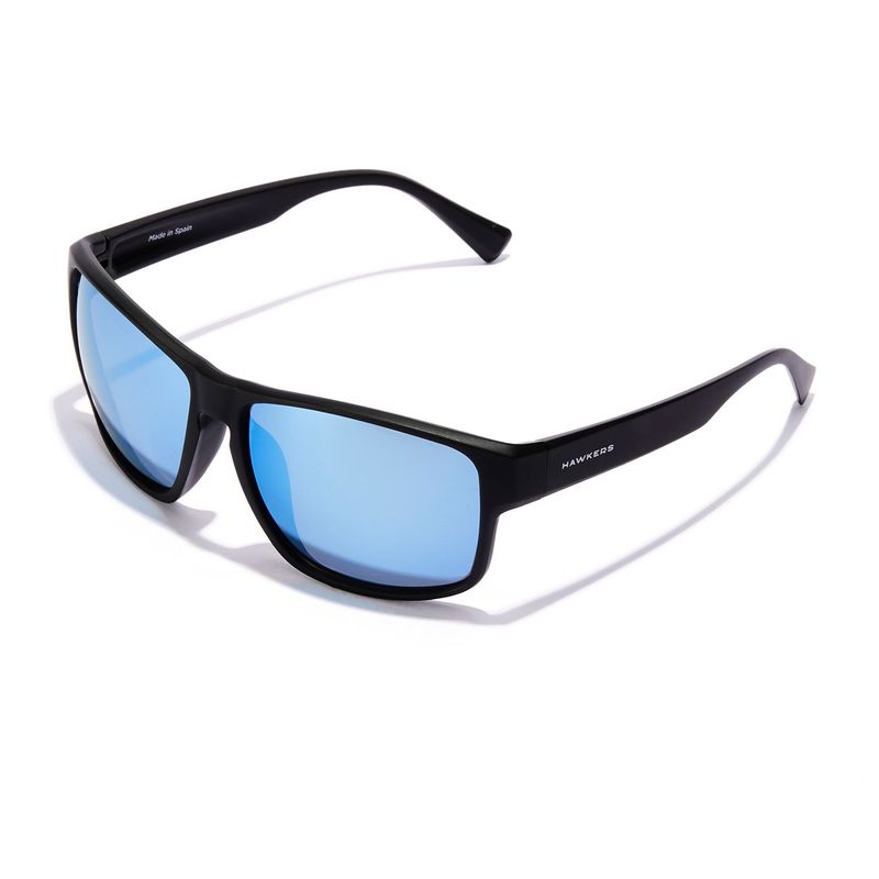HAWKERS - Gafas de sol Hombre y Mujer Hawkers - FASTER RAW BLACK BLUE CHROME