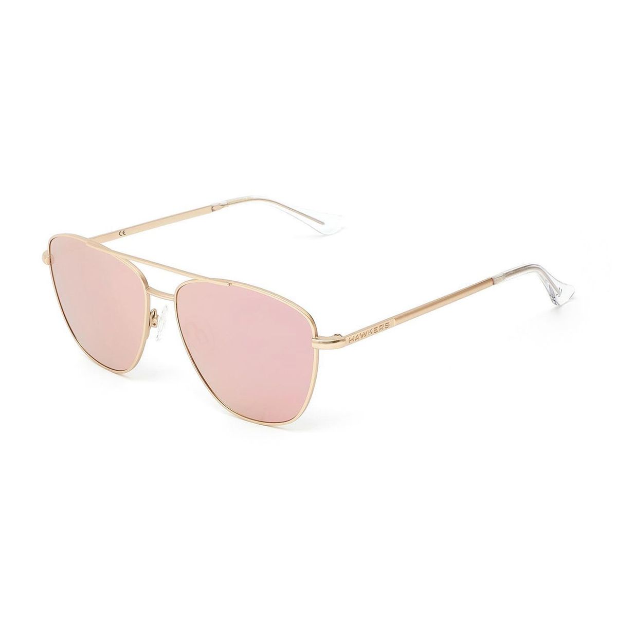 HAWKERS - Gafas de Sol Irregulares Mujer Lax Polarized Rose Gold Hawkers