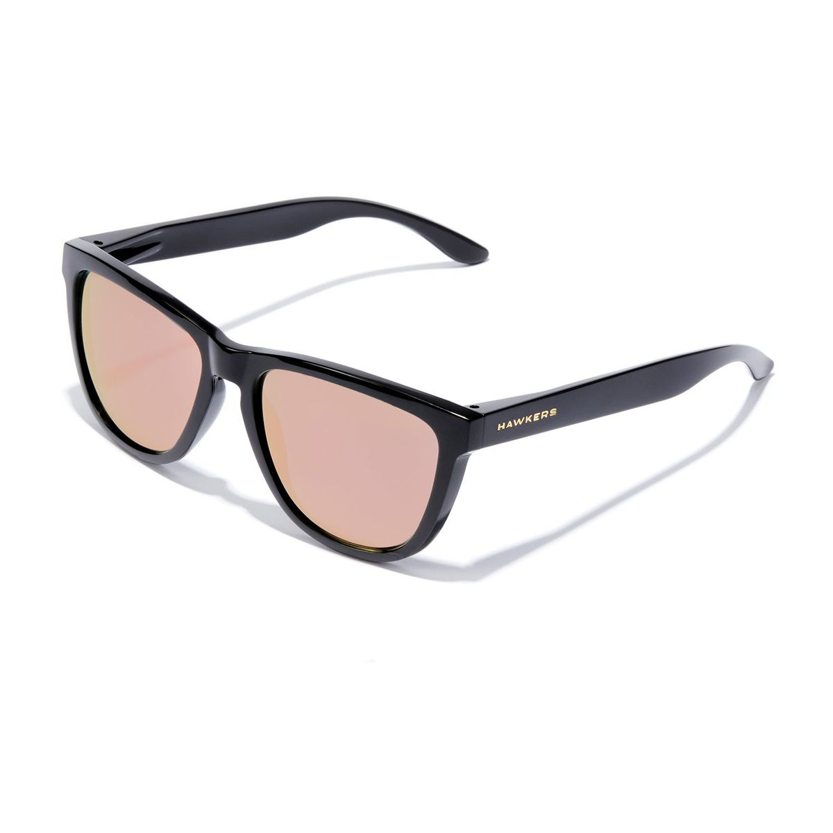 HAWKERS - Gafas de sol Hombre y Mujer Hawkers - ONE RAW POLARIZED BLACK ROSE GOLD