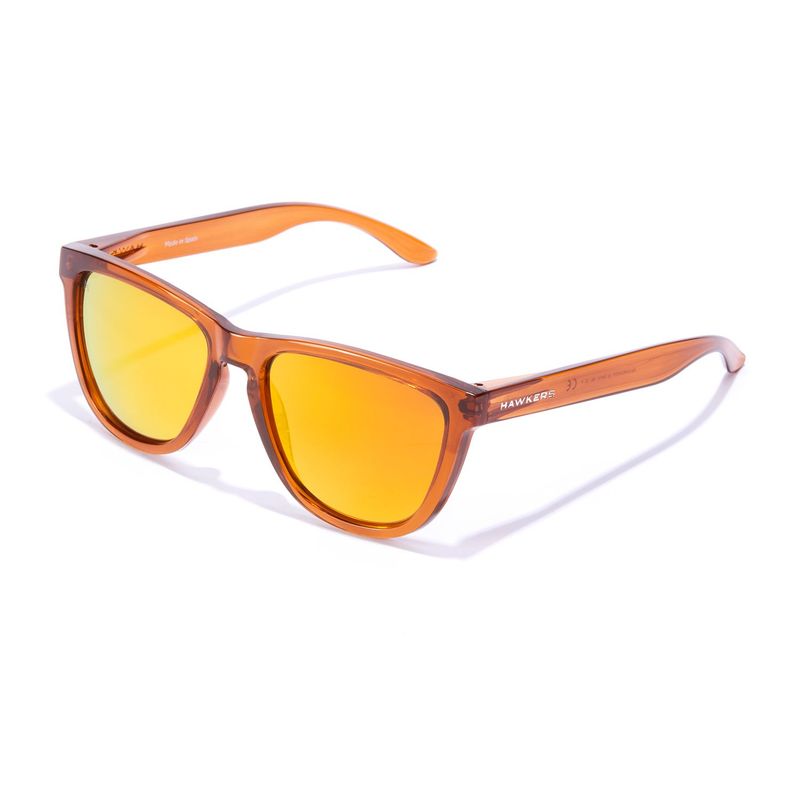 HAWKERS - Gafas de sol Hombre y Mujer Hawkers - ONE RAW POLARIZED CARAMEL DAYLIGHT