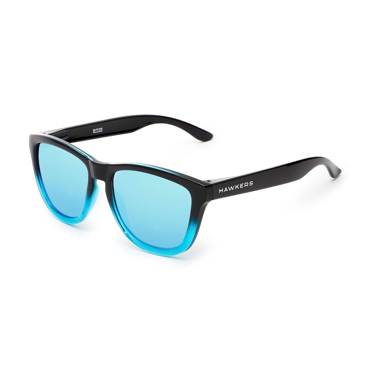 HAWKERS - Gafas de sol Hombre y Mujer Hawkers - ONE FUSION BLACK CLEAR BLUE
