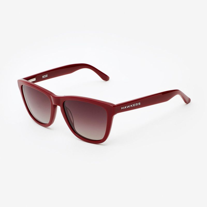 HAWKERS - Gafas de sol Hombre y Mujer Hawkers - DIAMOND BURGUNDY DARK ONE X
