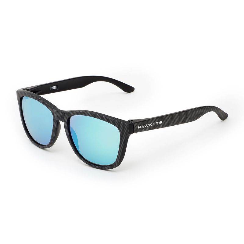 HAWKERS - Gafas de sol para Hombre Hawkers - CARBONO SPOTTED BLUE CHROME ONE