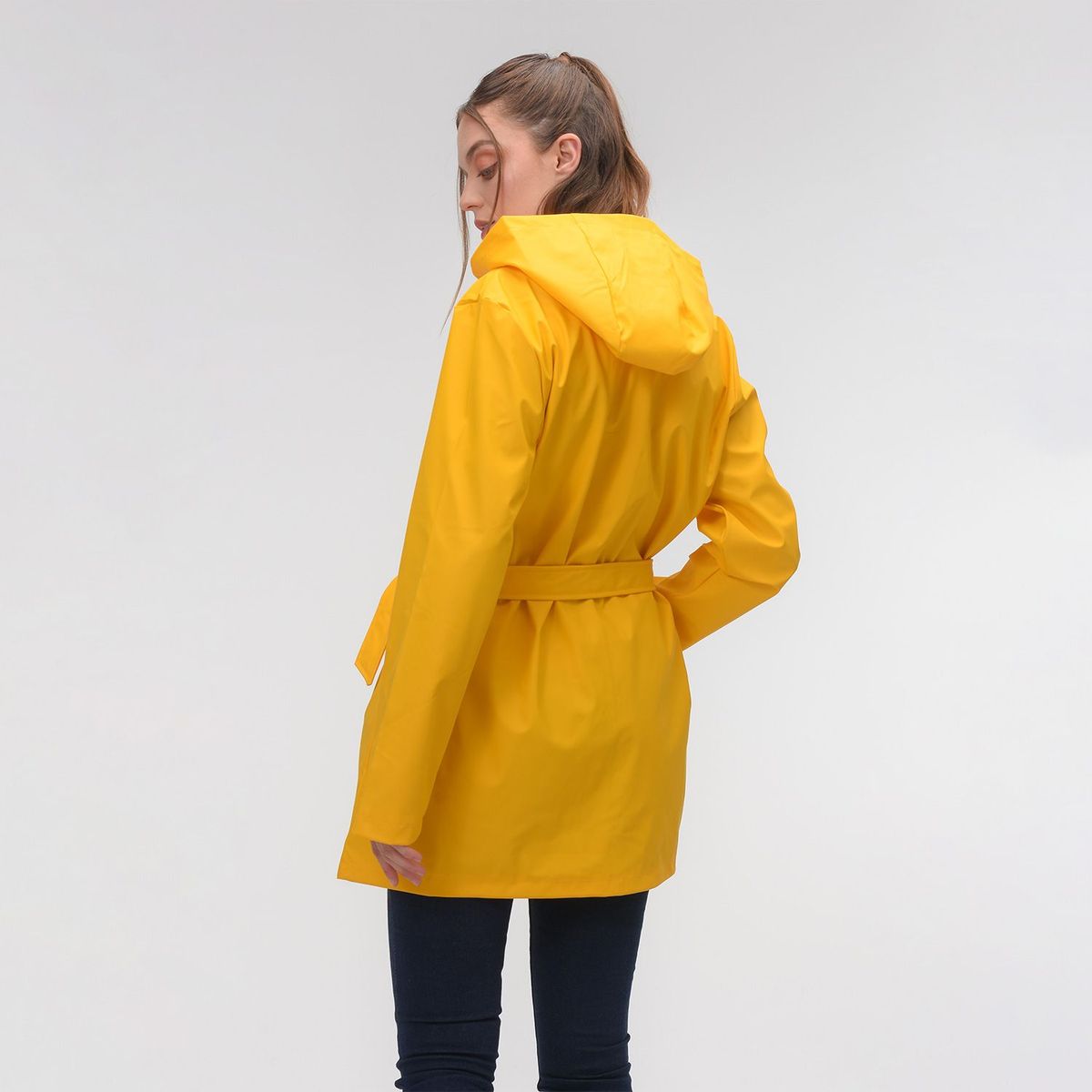 JDY - Chaqueta impermeables para Mujer Con capota JDY